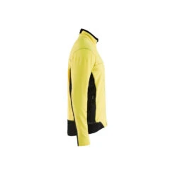 Veste Micropolaire Blaklader Anti Peluches -Vêtements Travail Série veste micropolaire blaklader jaune noir cote 2