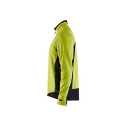 Veste Micropolaire Blaklader Anti Peluches -Vêtements Travail Série veste micropolaire blaklader vert noir cote2