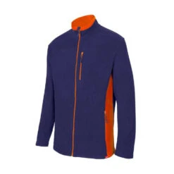 Veste Polaire Bicolore VELILLA -Vêtements Travail Série veste polaire bicolore velilla navy orange