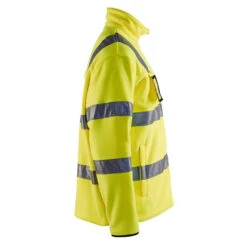 Veste Polaire Haute Visibilité Homme Blaklader Classe 3 -Vêtements Travail Série veste polaire haute visibilite homme blaklader jaune cote