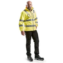 Veste Polaire Haute Visibilité Homme Blaklader Doublure Nylon 15 Veste Polaire Haute Visibilité Homme Blaklader Doublure Nylon -Vêtements Travail Série veste polaire haute visibilite homme blaklader jaune porte