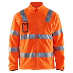 Veste Polaire Haute Visibilité Homme Blaklader Classe 3 -Vêtements Travail Série veste polaire haute visibilite homme blaklader orange