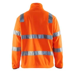 Veste Polaire Haute Visibilité Homme Blaklader Classe 3 -Vêtements Travail Série veste polaire haute visibilite homme blaklader orange dos