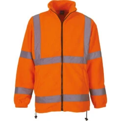 Veste Polaire Haute Visibilité Yoko -Vêtements Travail Série veste polaire haute visibilite yoko orange