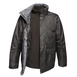 Parka Imperméable 3 En 1 Regatta Professional BENSON III EN343 -Vêtements Travail Série veste respirante 3 en 1 regatta professional benson iii en343 3 2 noir
