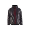 Veste Softshell à Capuche Blaklader -Vêtements Travail Série veste softshell a capuche blaklader gris fonce rouge