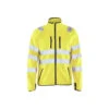 Veste Softshell Blaklader Haute Visibilité -Vêtements Travail Série veste softshell haute visibilite blaklader jaune