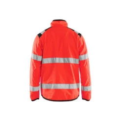 Veste Softshell Blaklader Haute Visibilité Double Couche 31 Veste Softshell Blaklader Haute Visibilité Double Couche -Vêtements Travail Série veste softshell haute visibilite blaklader rouge noir dos 2