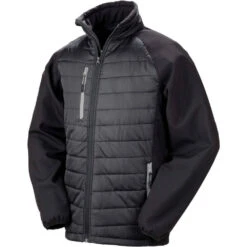 Veste Softshell Result BLACK COMPASS