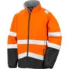 Veste Haute Visibilité Softshell Result HIGH VIZ -Vêtements Travail Série veste softshell result high viz orange fluo