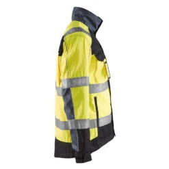 Veste Haute Visibilité Blaklader Transport -Vêtements Travail Série veste transport homme blaklader jaune noir cote
