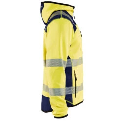 Veste Tricotée Haute Visibilité Blaklader Bicolore -Vêtements Travail Série veste tricotee haute visibilite blaklader jaune fluo marine cot 1