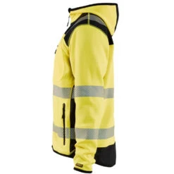 Veste Tricotée Haute Visibilité Blaklader Bicolore -Vêtements Travail Série veste tricotee haute visibilite blaklader jaune fluo noir cot 2