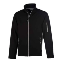Veste Softshell Pen Duick Atlantic Men -Vêtements Travail Série veste softshell pen duick atlantic noir gris