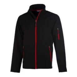 Veste Softshell Pen Duick Atlantic Men -Vêtements Travail Série veste softshell pen duick atlantic noir rouge