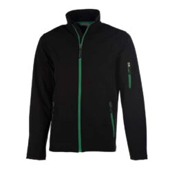 Veste Softshell Pen Duick Atlantic Men -Vêtements Travail Série veste softshell pen duick atlantic noir vert