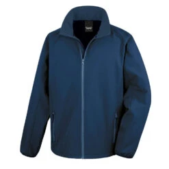 Veste Softshell Homme Result Core Printable -Vêtements Travail Série veste softshell result core bleu marine